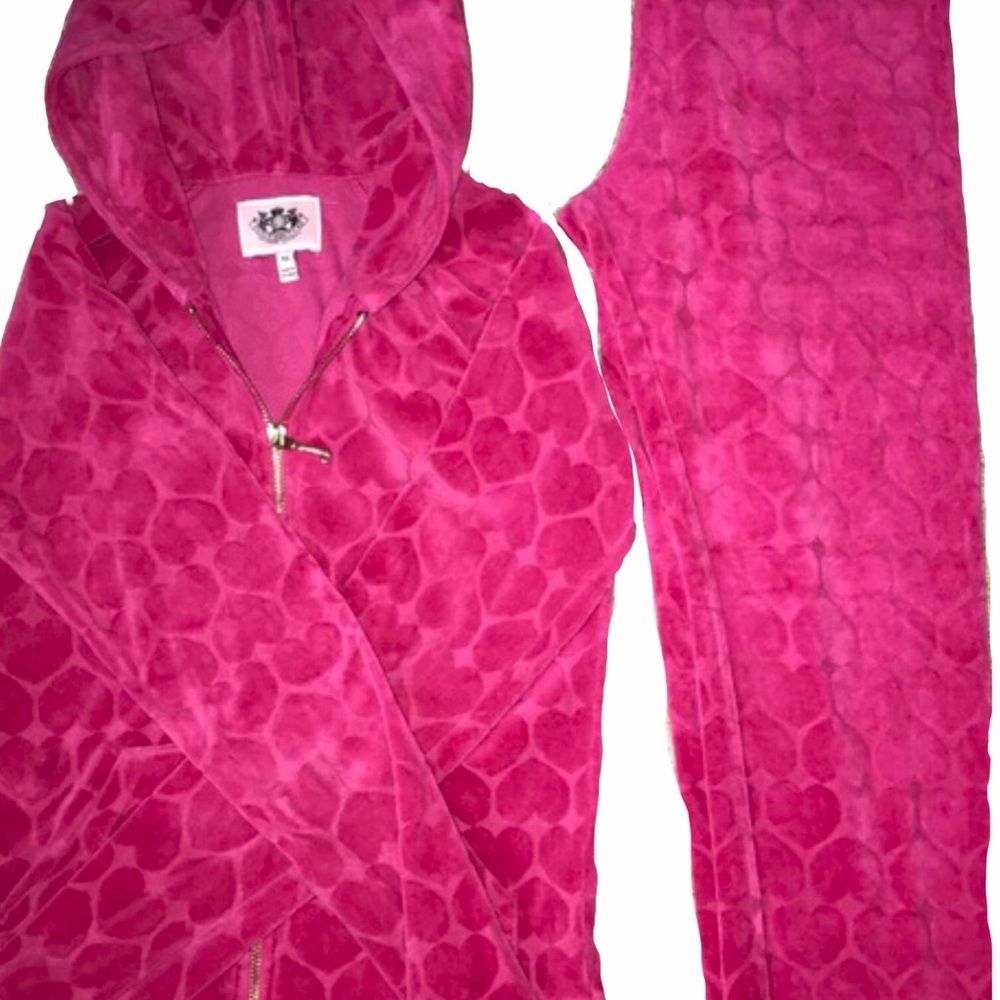 Girls juicy sweat outfit
